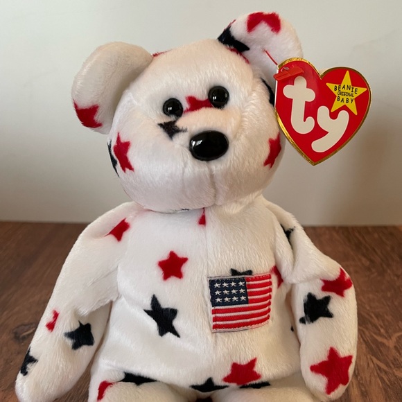 3 FOR $25: Authentic TY Beanie Babies Glory the Bear, 1997. NWT - Picture 2 of 4